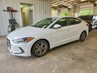 2018 Hyundai Elantra Sel White vin: 5NPD84LF1JH356625