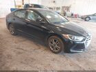 2018 Hyundai Elantra Sel Black vin: 5NPD84LF1JH366362