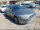 2018 Hyundai Elantra Value Edition Gray vin: 5NPD84LF1JH380374