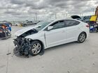 2018 Hyundai Elantra Sel White vin: 5NPD84LF2JH230371
