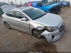 2019 Hyundai Elantra Value Edition Silver vin: 5NPD84LF2KH413951