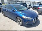 2017 Hyundai Elantra Value Edition Blue vin: 5NPD84LF3HH166707