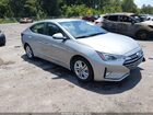 2020 Hyundai Elantra Sel Silver vin: 5NPD84LF3LH569983