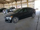 2018 Hyundai Elantra Sel Black vin: 5NPD84LF4JH395323
