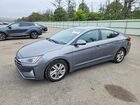 2019 Hyundai Elantra Sel Gray vin: 5NPD84LF4KH416446