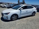 2020 Hyundai Elantra Sel White vin: 5NPD84LF4LH628619
