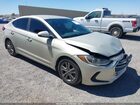 2017 Hyundai Elantra Se Champagne vin: 5NPD84LF5HH208455