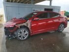 2018 Hyundai Elantra Limited Burgundy vin: 5NPD84LF7JH222976