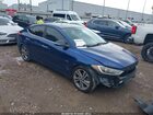 2017 Hyundai Elantra Limited Blue vin: 5NPD84LF8HH084732