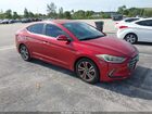 2017 Hyundai Elantra Limited Red vin: 5NPD84LFXHH001009