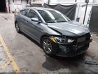 2018 Hyundai Elantra Value Edition Gray vin: 5NPD84LFXJH253347