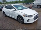 2018 Hyundai Elantra Sel White vin: 5NPD84LFXJH271346