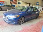 2018 Hyundai Elantra Sel Blue vin: 5NPD84LFXJH362620