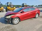 2016 Hyundai Elantra Se Burgundy vin: 5NPDH4AE1GH795892