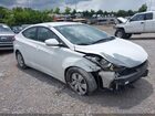 2016 Hyundai Elantra Se White vin: 5NPDH4AE2GH787185
