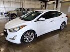 2016 Hyundai Elantra Limited White vin: 5NPDH4AE3GH668996