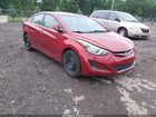2016 Hyundai Elantra Se Red vin: 5NPDH4AE3GH742319