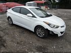 2016 Hyundai Elantra Se White vin: 5NPDH4AE5GH742953