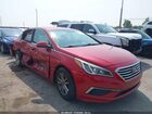 2017 Hyundai Sonata   Red vin: 5NPE24AF0HH572601