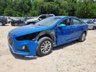 2019 Hyundai Sonata Se Blue vin: 5NPE24AF0KH769792