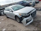 2019 Hyundai Sonata Se Серебряный vin: 5NPE24AF0KH804993