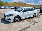 2018 Hyundai Sonata Se White vin: 5NPE24AF1JH685155