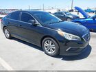 2017 Hyundai Sonata Se Black vin: 5NPE24AF2HH448975