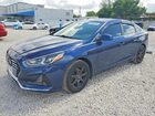 2019 Hyundai Sonata Se Blue vin: 5NPE24AF2KH798534