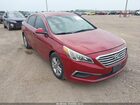 2016 Hyundai Sonata Se Red vin: 5NPE24AF3GH324891