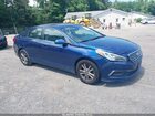 2017 Hyundai Sonata Se Blue vin: 5NPE24AF3HH495724