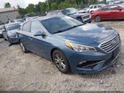 2017 Hyundai Sonata Se Blue vin: 5NPE24AF3HH523862
