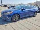 2017 Hyundai Sonata Se Синий vin: 5NPE24AF3HH542525