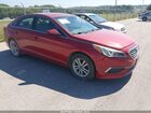 2017 Hyundai Sonata   Red vin: 5NPE24AF3HH584743