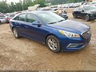 2016 Hyundai Sonata Se Blue vin: 5NPE24AF4GH333678