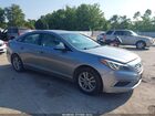 2017 Hyundai Sonata   Gray vin: 5NPE24AF4HH521571