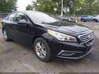 2016 Hyundai Sonata Se Black vin: 5NPE24AF5GH315142