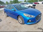 2018 Hyundai Sonata Se Blue vin: 5NPE24AF5JH599492