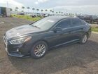 2018 Hyundai Sonata Se Черный vin: 5NPE24AF5JH603282