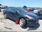 2017 Hyundai Sonata Черный vin: 5NPE24AF6HH580296