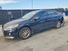 2018 Hyundai Sonata Se Черный vin: 5NPE24AFXJH711994