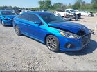2018 Hyundai Sonata Sport 2.0t Blue vin: 5NPE34AB2JH637349