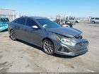 2018 Hyundai Sonata Sport 2.0t Gray vin: 5NPE34AB4JH662057