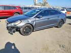 2018 Hyundai Sonata Sport 2.0t Gray vin: 5NPE34AB6JH610963