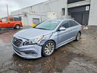 2017 Hyundai Sonata Sport Blue vin: 5NPE34AF0HH507938