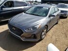 2018 Hyundai Sonata Sport Gray vin: 5NPE34AF1JH617287