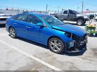 2018 Hyundai Sonata Sel Blue vin: 5NPE34AF1JH674167