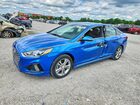 2018 Hyundai Sonata Sport Blue vin: 5NPE34AF3JH641638