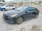 2016 Hyundai Sonata Limited Черный vin: 5NPE34AF4GH303058
