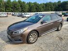 2017 Hyundai Sonata Sport Brown vin: 5NPE34AF4HH472661