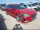 2018 Hyundai Sonata Sel Red vin: 5NPE34AF4JH618434